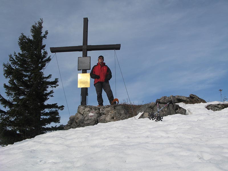 Gipfelkreuz am Schwarzenberg